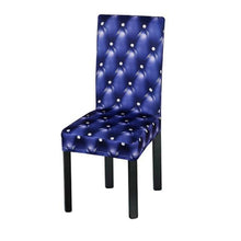 将图片加载到图库查看器，New Elastic Spandex Fibre  Chair Cover For Wedding Banquet Hotel Antifouling Fiber Standard Office European Stretch Spandex Removable Washable Dining Chair Protector Slipcovers for Hotel Dining Room Ceremony Banquet Wedding Party
