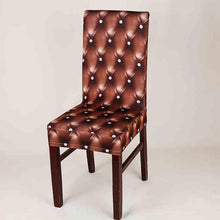 将图片加载到图库查看器，New Elastic Spandex Fibre  Chair Cover For Wedding Banquet Hotel Antifouling Fiber Standard Office European Stretch Spandex Removable Washable Dining Chair Protector Slipcovers for Hotel Dining Room Ceremony Banquet Wedding Party
