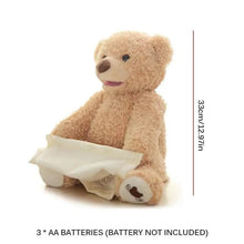 Load image into Gallery viewer, New Elegance 33cm Bear Plush Toys Play  Lovely Stuffed Animals Electric Music Bear Toys For Girls Cute Kids Christmas Birthday Gift
