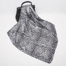 将图片加载到图库查看器，New Elegance Fashionable Scarves for Women Shawl Print Silk Satin Hijab Scarf Female Bandana 90*90cm Luxury Square Shawls Scarfs For Ladies
