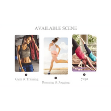 将图片加载到图库查看器，New Elegance Fitness Sports Bra for Women Push Up Wirefree Padded Crisscross Strappy Running Gym Training Workout Yoga Underwear Crop Tops
