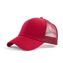 Load image into Gallery viewer, New Elegant Glitter Ponytail Baseball Caps Sequins Shining High Quality Fashionable Cap For Womens Messy Bun Adjustable Snapback Hip Hop Hat
