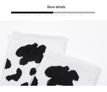 Load image into Gallery viewer, New Fashion Cow Print Cute Animals White Cartoon Socks Cute Happy Socks Unisex Fashion Socks Cow Style Breathable Socks For Men And Women
