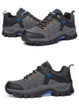 Load image into Gallery viewer, New Fashion Outdoors Men's Sneakers Waterproof Shoes Mens Casual Shoe Waterproof Hiking Boots Outdoor Lightweight Shoes Outdoor Walking Lace Up Anti-Slip Casual Shoes
