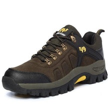 Load image into Gallery viewer, New Fashion Outdoors Men's Sneakers Waterproof Shoes Mens Casual Shoe Waterproof Hiking Boots Outdoor Lightweight Shoes Outdoor Walking Lace Up Anti-Slip Casual Shoes
