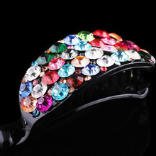 Load image into Gallery viewer, New Fashion Rhinestone Hairpin for Women Banana Clip Bow Girls Hair Clip Elegant Ladies Barrettes Hear Accessories
