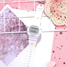 将图片加载到图库查看器，New Fashion Silicone Strap Men Women Watches Casual Digital Sport Watch Children Wristwatch Digital Watch with Stopwatch Military Multifunctional Classic Outdoor LED Backlight Sports Watches
