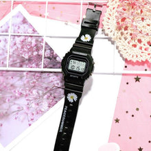 将图片加载到图库查看器，New Fashion Silicone Strap Men Women Watches Casual Digital Sport Watch Children Wristwatch Digital Watch with Stopwatch Military Multifunctional Classic Outdoor LED Backlight Sports Watches
