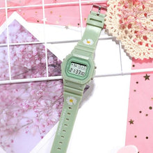 将图片加载到图库查看器，New Fashion Silicone Strap Men Women Watches Casual Digital Sport Watch Children Wristwatch Digital Watch with Stopwatch Military Multifunctional Classic Outdoor LED Backlight Sports Watches
