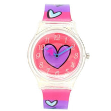 将图片加载到图库查看器，New Fashion Simple Boys Girls Sports Analog Watch Silicone Students Children Quartz Waterproof Learning Time Wrist Watch Easy To Read Time Wristwatches For Kids
