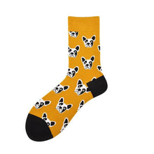 Load image into Gallery viewer, New Fashion Socks Shark Dinosaur Tiger Bear Dog Pattern Long Tube Happy Novelty Skateboarding Cycling Leisure Fun Unisex Crew Socks For Men And Women
