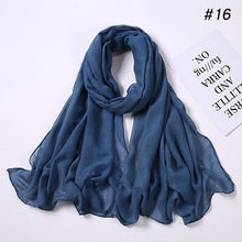 Load image into Gallery viewer, New Fashion Soft Cotton Elegant Viscose Scarf Ladies Scarf Shawls Lightweight Elegant Wraps  Muslim Hijab scarf scarves For Women
