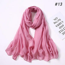 Load image into Gallery viewer, New Fashion Soft Cotton Elegant Viscose Scarf Ladies Scarf Shawls Lightweight Elegant Wraps  Muslim Hijab scarf scarves For Women
