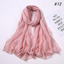 Load image into Gallery viewer, New Fashion Soft Cotton Elegant Viscose Scarf Ladies Scarf Shawls Lightweight Elegant Wraps  Muslim Hijab scarf scarves For Women
