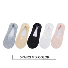 Load image into Gallery viewer, New Fashion Women Girls Spring Summer Socks Style Lace Flower Short Sock Breathable Invisible Ankle Socks Lace Socks for Women Ankle ,Knit Cotton Socks, Cute Ankle Lace Ruffled Socks for Women Warm Non-Slip Thick Lace Floor Socks
