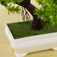 Load image into Gallery viewer, New Festival Potted  Simulation Decorative Bonsai Home Office Pine Tree Gift Ornament Lifelike Accessory Artificial Bonsai Artificial Bonsai Tree Fake  Greenery for Home Office Desk Wall Book Shelf Decor Room Decor
