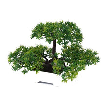 Load image into Gallery viewer, New Festival Potted  Simulation Decorative Bonsai Home Office Pine Tree Gift Ornament Lifelike Accessory Artificial Bonsai Artificial Bonsai Tree Fake  Greenery for Home Office Desk Wall Book Shelf Decor Room Decor
