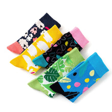 Load image into Gallery viewer, New Funny Women Fashion Harajuku Colorful Socks Cute Art Egg Series Personality Cotton Female socks Novelty Cotton Socks For Men And Women
