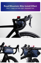 将图片加载到图库查看器，New Handlebar Bag Bicycle Bags Frame Pannier Bag Waterproof Multifunction Portable Shoulder Bag Bike Accessories Multifunction Bike Handlebar Bag Front Bicycle Frame Bag Waterproof Shoulder Bag Handbag Waist Bag
