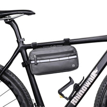 将图片加载到图库查看器，New Handlebar Bag Bicycle Bags Frame Pannier Bag Waterproof Multifunction Portable Shoulder Bag Bike Accessories Multifunction Bike Handlebar Bag Front Bicycle Frame Bag Waterproof Shoulder Bag Handbag Waist Bag
