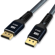Load image into Gallery viewer, New HDR Resolution DisplayPort 2.0 Cable 16K 10K 80Gbps16K DisplayPort 2.0 Cable 10ft Supports 16K@60Hz 0K@60Hz  8K@60Hz 4K@165Hz 4K@144Hz 80Gbps Dynamic HDR  Adapter For Video PC Laptop TV Monitor
