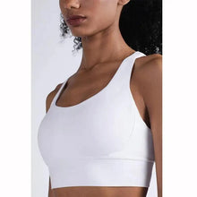 Load image into Gallery viewer, New High Quality Fabric Nylon Breathable Women Yoga Tops Bra Solid Color And Sports Wear Outdoor Exercise Clothes For Ladies
