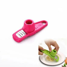 将图片加载到图库查看器，New Incredible 1Pcs Stainless Garlic Press Household Manual Garlic Press Device Kitchen Press Squeezer Ginger Garlic Tools Kitchen Accessories
