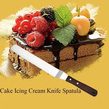 Load image into Gallery viewer, New Incredible 4/6/8/10 Inch Stainless Steel Cake Spatula Butter Cream Icing Frosting Knife Smoother Kitchen Pastry Cake Decoration Tools
