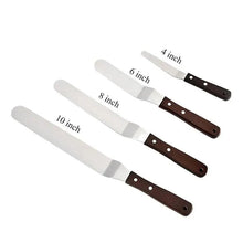 Load image into Gallery viewer, New Incredible 4/6/8/10 Inch Stainless Steel Cake Spatula Butter Cream Icing Frosting Knife Smoother Kitchen Pastry Cake Decoration Tools
