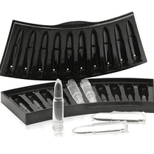 Load image into Gallery viewer, New Incredible Gun Bullet Skull Ice Cube Maker Bullet Ice Cube Tray Chocolate Mold Home Bar Accessories Whiskey Wine Ice Cream Tool
