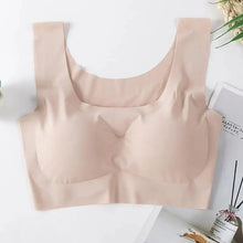 Load image into Gallery viewer, New Incredible Seamless Sports Bra Women's Padded Push Up Sports Yoga Top Shockproof Plus Size Gym Workout Bra U Back Sports Vest
