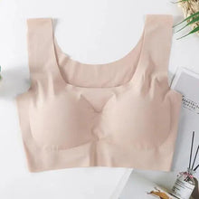 Load image into Gallery viewer, New Incredible Seamless Sports Bra Women's Padded Push Up Sports Yoga Top Shockproof Plus Size Gym Workout Bra U Back Sports Vest
