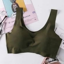 Load image into Gallery viewer, New Incredible Seamless Sports Bra Women's Padded Push Up Sports Yoga Top Shockproof Plus Size Gym Workout Bra U Back Sports Vest
