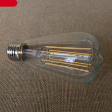 Load image into Gallery viewer, New LED Retro Lamp Edison bulb Vintage Light Edison Dimmable Amber Glass Antique Filament Squirrel Cage Filament Edison Light Bulb For Table Lamp Restaurant Home
