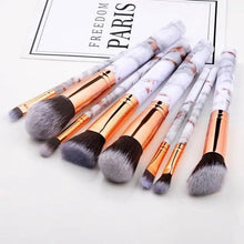 将图片加载到图库查看器，New Luxurious 12/8/5pcs Eye Lip Makeup Brushes Set Eyebrow Comb Eyelash Sponge Eyeshadow Silicone Face Mask Edge Control Brush Cosmetics
