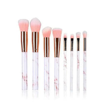将图片加载到图库查看器，New Luxurious 12/8/5pcs Eye Lip Makeup Brushes Set Eyebrow Comb Eyelash Sponge Eyeshadow Silicone Face Mask Edge Control Brush Cosmetics
