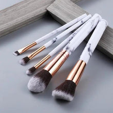 将图片加载到图库查看器，New Luxurious 12/8/5pcs Eye Lip Makeup Brushes Set Eyebrow Comb Eyelash Sponge Eyeshadow Silicone Face Mask Edge Control Brush Cosmetics
