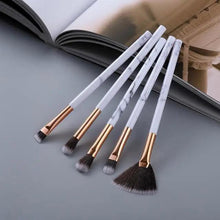 将图片加载到图库查看器，New Luxurious 12/8/5pcs Eye Lip Makeup Brushes Set Eyebrow Comb Eyelash Sponge Eyeshadow Silicone Face Mask Edge Control Brush Cosmetics

