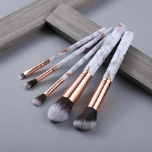 将图片加载到图库查看器，New Luxurious 12/8/5pcs Eye Lip Makeup Brushes Set Eyebrow Comb Eyelash Sponge Eyeshadow Silicone Face Mask Edge Control Brush Cosmetics
