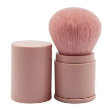 将图片加载到图库查看器，New Luxury Convenient And Retractable Makeup Brush One Large Powder Blush Brush With Lid Full Set Of Beauty Tools Convenient
