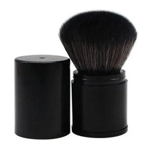 将图片加载到图库查看器，New Luxury Convenient And Retractable Makeup Brush One Large Powder Blush Brush With Lid Full Set Of Beauty Tools Convenient
