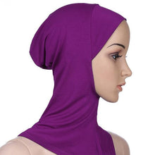 Load image into Gallery viewer, New Luxury Fashion Winter Soft Colorful Inner Hijab Cap Muslim Turban Hijab Caps Muslim Under Scarf  Women Lightweight Hijab Bonnet Muslim Women Elegant Scarf Turbans Head For Women Women's Hijabs Hijab Caps Hat For Women
