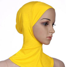 Load image into Gallery viewer, New Luxury Fashion Winter Soft Colorful Inner Hijab Cap Muslim Turban Hijab Caps Muslim Under Scarf  Women Lightweight Hijab Bonnet Muslim Women Elegant Scarf Turbans Head For Women Women's Hijabs Hijab Caps Hat For Women
