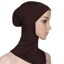 Load image into Gallery viewer, New Luxury Fashion Winter Soft Colorful Inner Hijab Cap Muslim Turban Hijab Caps Muslim Under Scarf  Women Lightweight Hijab Bonnet Muslim Women Elegant Scarf Turbans Head For Women Women's Hijabs Hijab Caps Hat For Women
