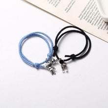 Load image into Gallery viewer, New Magnet Couple Bracelet Star Astronaut Bracelet Attractive Fashion Star Magnetic Bracelets For Couples Jewelry Gifts Set For Bestfriend Girlfriend Boyfriend Women Men
