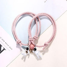 Load image into Gallery viewer, New Magnet Couple Bracelet Star Astronaut Paired Bracelet Attractive Fashion Star Magnetic Bracelets For Couples Jewelry Gifts Set For Couple Bestfriend Girlfriend Boyfriend Women Men

