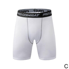 将图片加载到图库查看器，New Male Fitness Quick-Drying Tight Shorts Elastic Compression Leggings Training Pants Men Running Shorts Comfort Black Gray Mens Running Compression Pants Workout Cool Quick Dry Sports Shorts for Running Athletic Underwear
