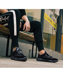 Load image into Gallery viewer, New Men's Breathable Mesh Sneakers Spring Fashion Luxury Shoes Black White Mens Shoes Casual Shoes Modern Sneaker Design Summer Outdoor Running Sneakers
