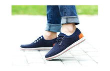 Load image into Gallery viewer, New Men's Flats High Quality Casual Shoes Handmade Shoes Casual Sports Flats Men Lightweight Comfortable Walking Shoes Outdoor Walking Sneakers For Mens
