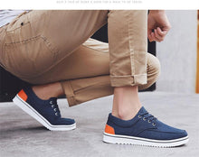 Load image into Gallery viewer, New Men's Flats High Quality Casual Shoes Handmade Shoes Casual Sports Flats Men Lightweight Comfortable Walking Shoes Outdoor Walking Sneakers For Mens
